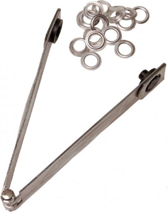 10 stuks - Zeilringen - Zeilogen - Gereedschap - zeilringen 16mm met Tang - LOUZIR