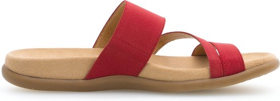 Gabor 43.702.85 - dames slipper - rood - maat 42 (EU) 8 (UK)