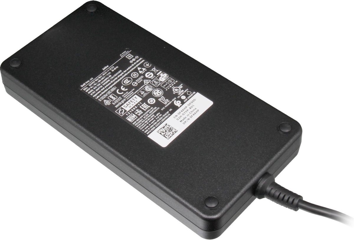 Image of Dell 0FHMD4 oplader 240W - vlak