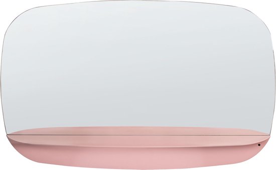 DOSNON - Wandspiegel - Roze - 50 x 80 cm - Glas
