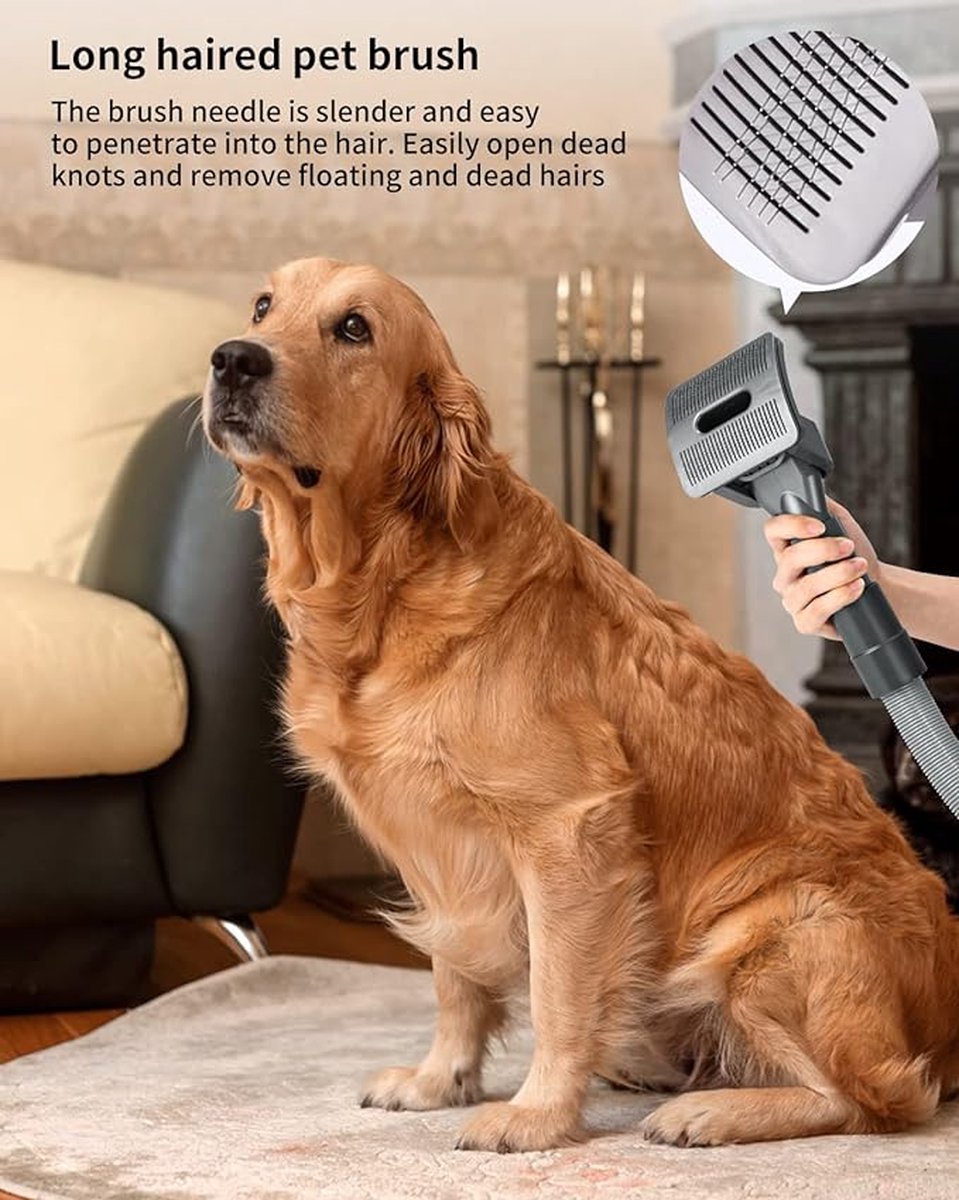 Kat Grooming Borstel Hond Slicker Borstel Huisdier Reinigingsvergieten Borstel Massage Kammen voor katten en honden met kort Medium & Lang Haar