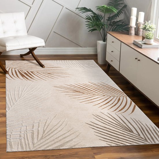 Vloerkleed Focus Japandi - Rond - Hoogpolig - Fluffy - Scandinavisch
