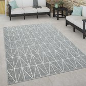 Paco Home Binnen- en buitenvloerkleed, terras en balkon, weerbestendig Scandinavische stijl 160x230 cm