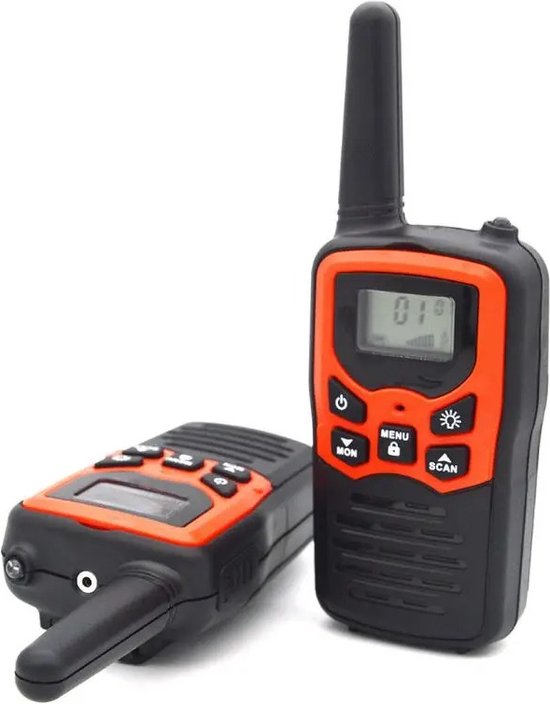 Retevis RT1 Walkie Talkie Long Range, 10km Lange Afstandsradio met