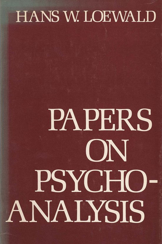 Papers on Psychoanalysis - cover
