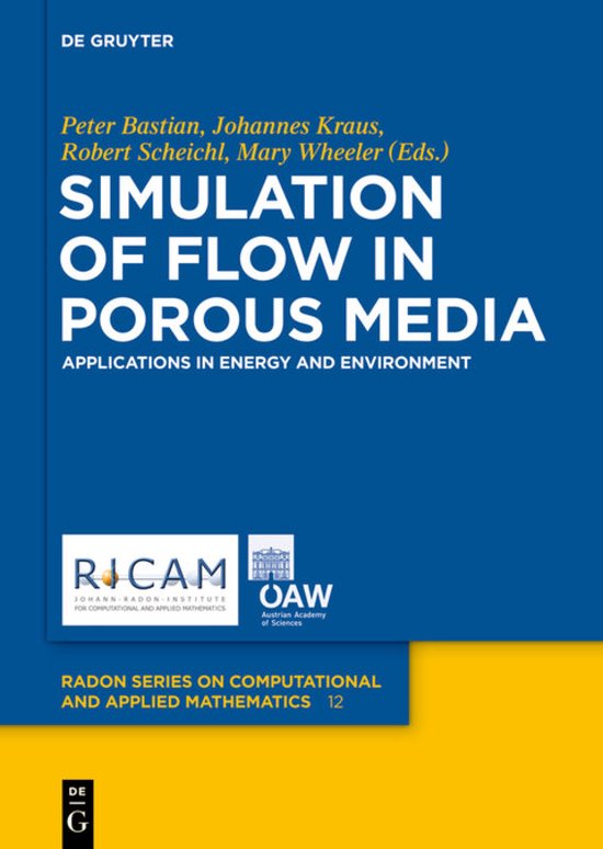 Simulation of Flow in Porous Media - cover