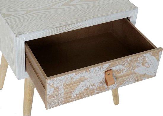 Nachtkastje DKD Home Decor Hout Bamboe (48 x 35 x 51 cm)