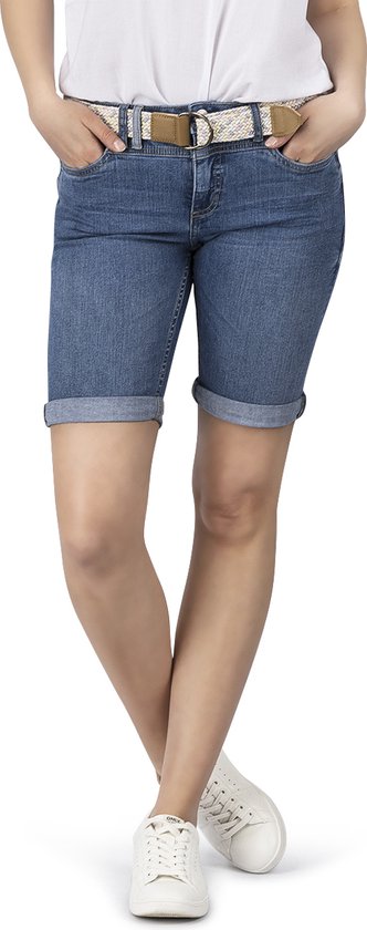 DENIMFY Dames Short DFLena regular/straight Fit Veelkleurig Volwassenen