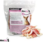 MaxxPet Hondensnacks Konijnenoren met kip - Gedroogde konijnenoren - Konijnen honden snacks - 1000 gram
