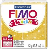 FIMO® Kids boetseerklei, goud, glitter, 42 gr, 1 doos