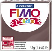 FIMO® Kids boetseerklei, bruin, 42 gr, 1 doos