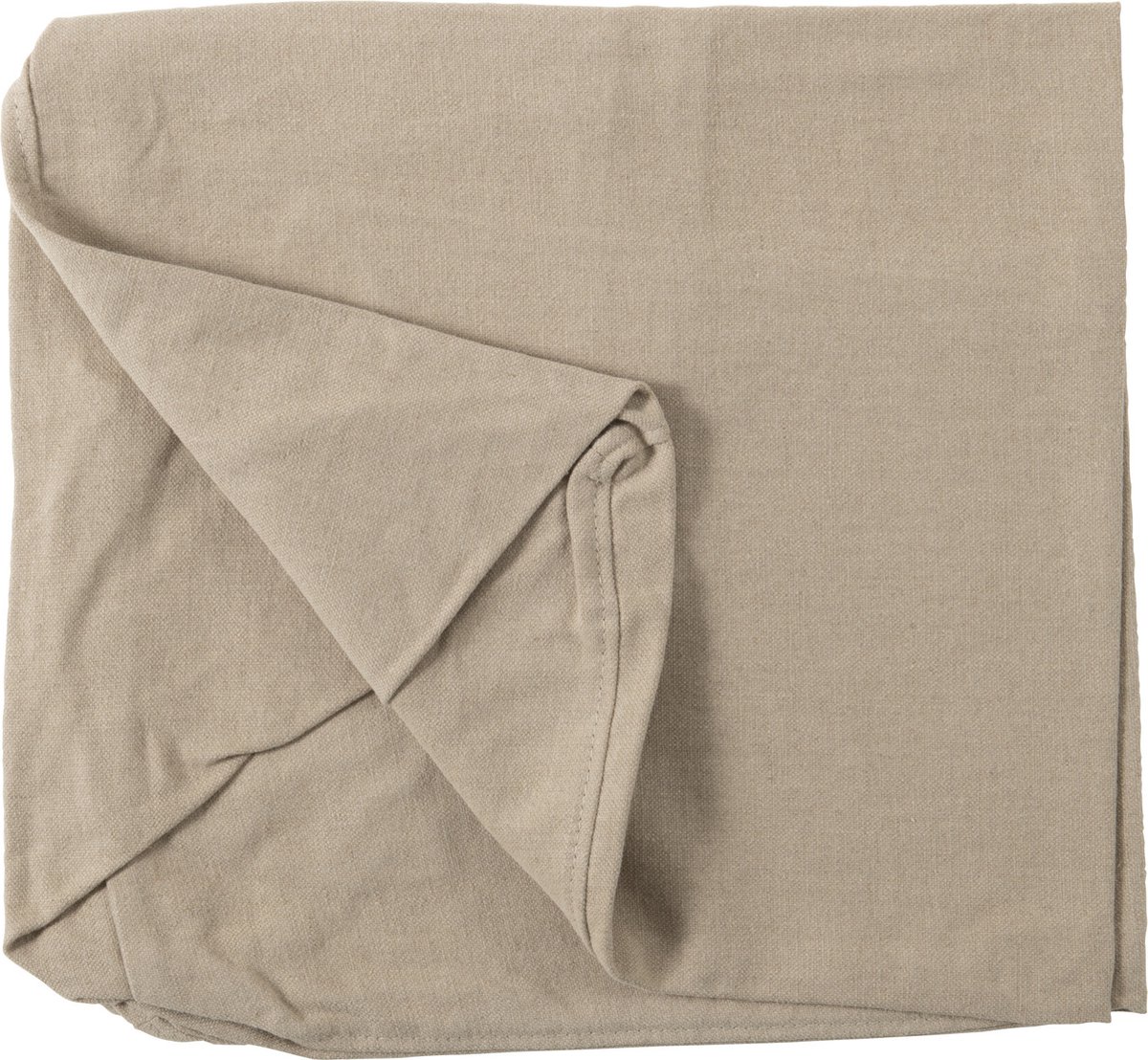 J-Line hoes voor poef Monaco - textiel - naturel