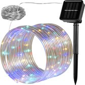 VOLTRONIC Solar Lichtsnoer - Fairy Lights - Zonne-energie - 100 LEDs - Buitenverlichting - Tuinverlichting - IP44 - 10 m - Multi Color