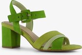 Nova dames sandalen met hak groen - Maat 37