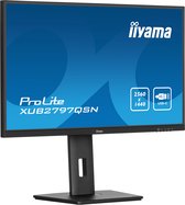 iiyama ProLite XUB2797QSN-B1 - 27 pouces - IPS - QHD - USB-C Dock - Réglable en hauteur