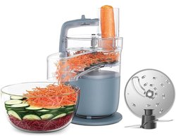 Foodprocessor - Multifunctioneel - Hakken - Mengkom - Zilver - Snel