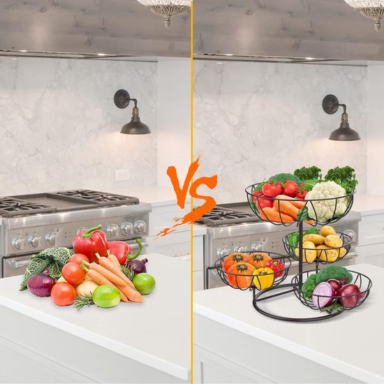 Bomclap Fruitmand, Fruitetagère Met 4 Etages, Metalen Fruitschaal Voor Het Werkblad Keuken Afneembare Verdiepingen Fruitetagere Groenteopslag Brood Snacks Groenten Bruin 785511884 Bomclap Fruitmand, Fruitetagère Met 4 Etages, Metalen Fruitschaal Voor Het Werkblad Keuken Afneembare Verdiepingen Fruitetagere Groenteopslag Brood Snacks Groenten Bruin 785511884