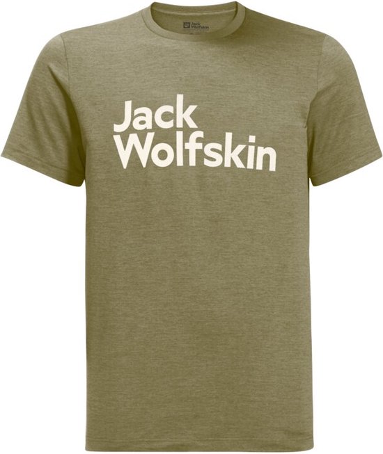 Jack Wolfskin Brand T Men - Outdoorshirt - Heren - Groen - Maat M