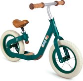 Hape - Learn to Ride Balance Bike Green - vélo d'équilibre - vert - balance - Poignées et selle partiellement en liège - Convient à partir de 3 ans - Améliore l'équilibre de manière ludique