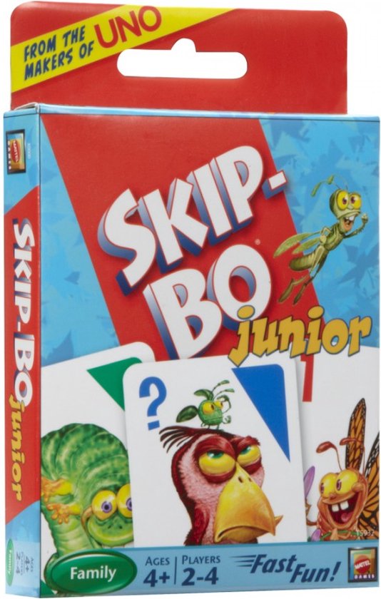 Skip Bo Junior - Kaartspel - Mattel Games