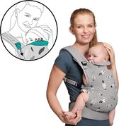 Porte-bébé pour nouveau-né, porte-bébé ergonomique, porte-bébé, légèrement respirant 3 mois - 3 ans.