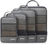Comprimeerbare verpakkingskubussen voor het organiseren van je bagage, compressie packing cube, paktassenset & bagage-organizer voor rugzak en koffer