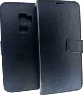 Bookcase Geschikt voor: Samsung Galaxy S9 Plus - Zwart - portemonnee hoesje