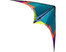 Stuntvlieger Spiderkites Elektra 2 Neon 020057-1 Groen 175 x 75 cm