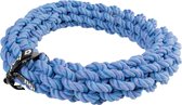 Ebi - Hond - 'da-chain' Gevlochten Ring 28x28x5cm Blauw