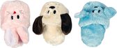 Duvoplus - Speelgoed Voor Dieren - Hond - Plush Pantoffel Met Bel 20cm - 1st