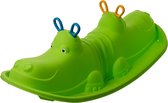 Balançoire roulante Starplay Hippo - Pour 1 à 3 Enfants - Capacité de charge jusqu'à 90 Kilos - 103 cm - Vert