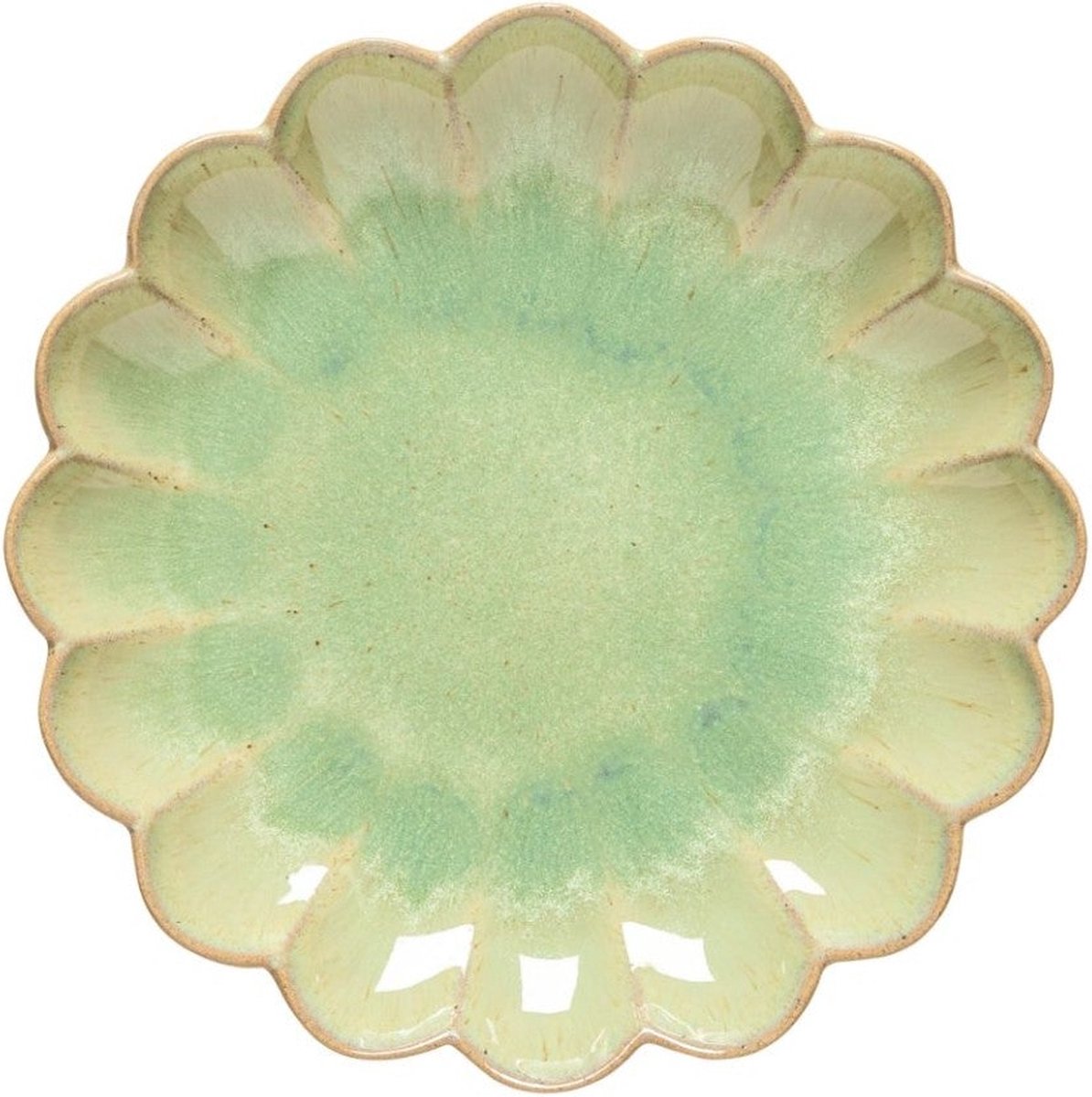 Costa Nova & Casafina - Gebaks- en amusebordje 'Marrakesh' (Eucalyptus, 19cm)