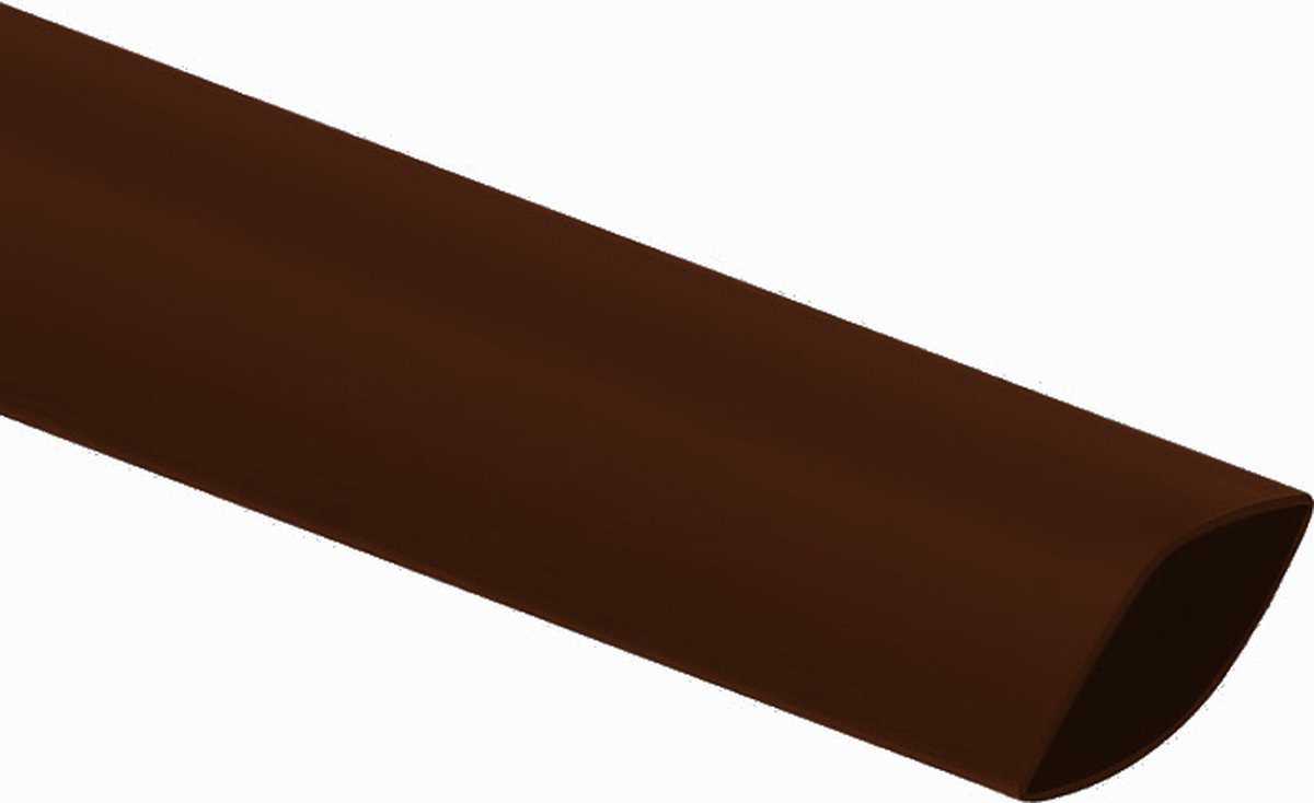 Krimpkous - 2:1 - 1,6 naar 0,8mm - 1 meter - Bruin