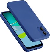 Cadorabo Hoesje geschikt voor Motorola Moto E13 in LIQUID BLAUW - Beschermhoes gemaakt van flexibel TPU silicone Case Cover