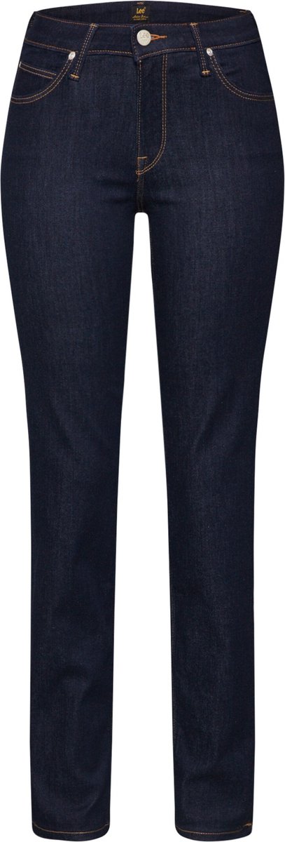 Lee Marion Straight Spijkerbroek 30 31 Vrouw Rinsed