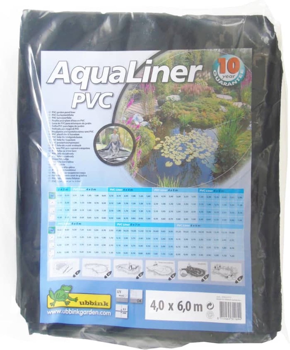 Ubbink Vijverfolie AquaLiner 6x4 m PVC 1 mm