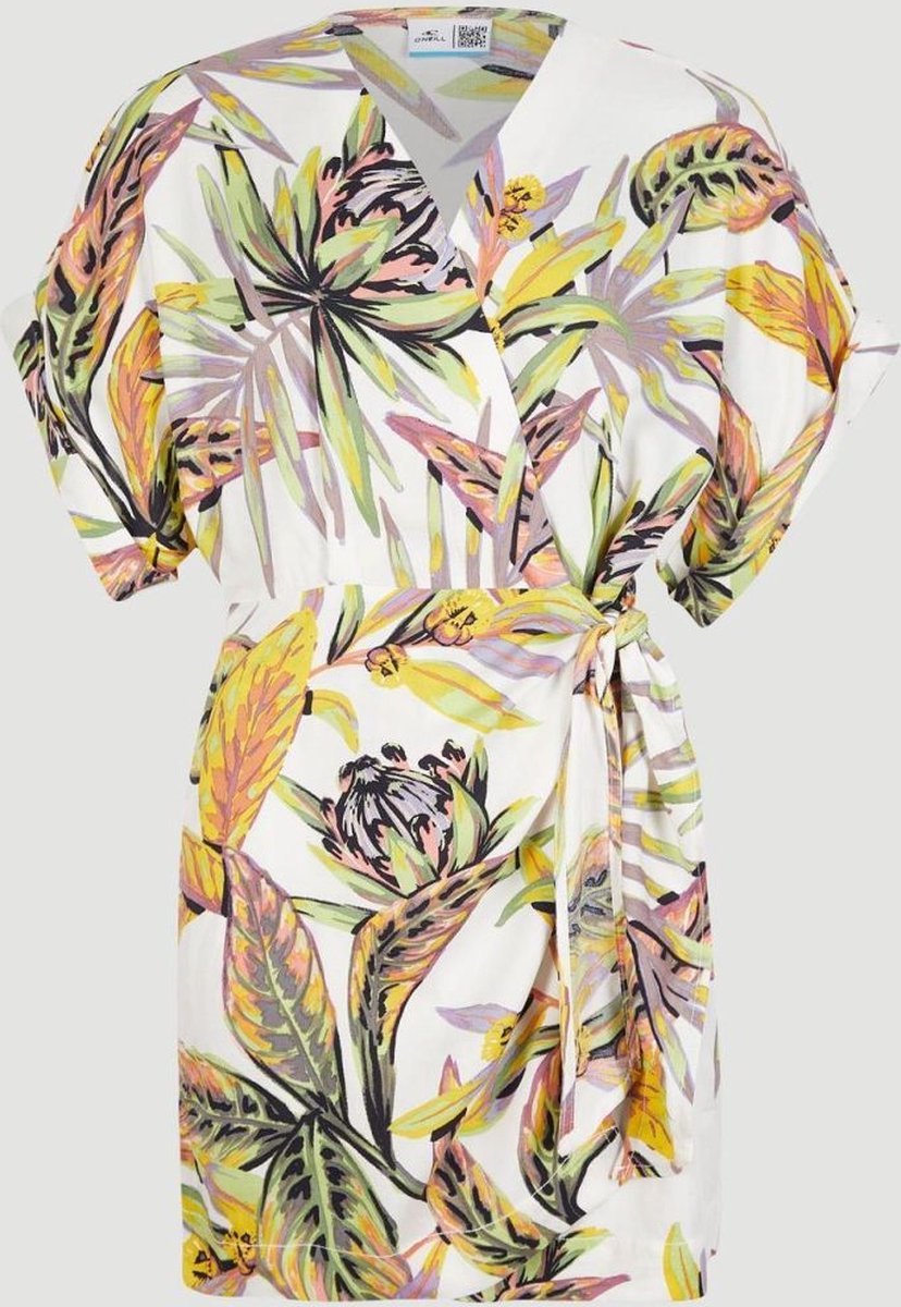O’neill Jurken OLIANA WRAP DRESS Wit