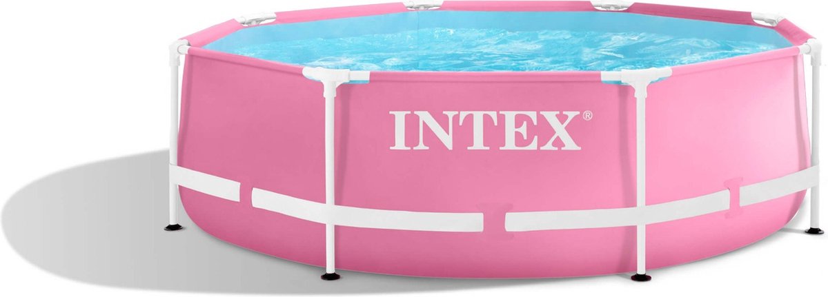 Intex Roze - Metal Frame Zwembad - 244x76cm - Rond — afbeelding 5