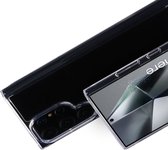 Mobiparts hoesje geschikt voor Samsung Galaxy S24 Ultra - Hardcover - MagSafe - Transparant