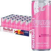 Red Bull - Pink Spring Edition - 24x250 ml - Rose - Dépôt néerlandais - Populaire sur TikTok