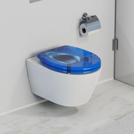 WC-bril Duroplast met softclosemechanisme - geschikt voor de meeste