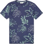 Garcia T-shirt T Shirt Met Print R41208 70 Marine Mannen Maat - XL