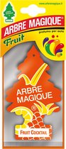 2x Arbre Magique Luchtverfrisser Fruit Cocktail - Geurboom Auto