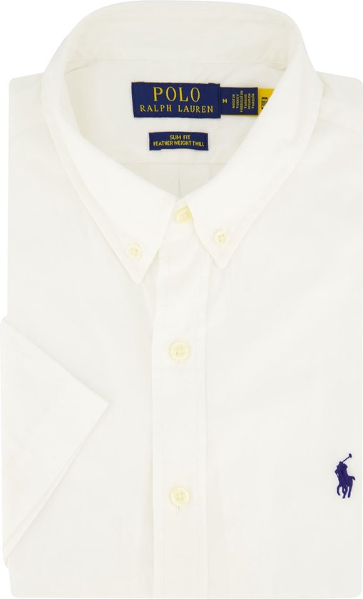 Polo Ralph Lauren casual overhemd korte mouw wit