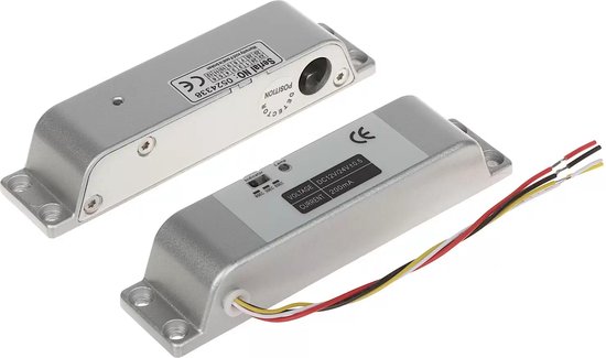 DC12V Elektrisch Valgrendelslot, 5-Lijns Grendelslot Met 4 Tijdsvertragingen, Nachtslot Met Smalle Deur, Storingsvrij Elektronisch Slot Voor Glazen