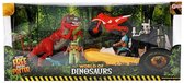 World of Dinosaurs Speelset - Boot en Motor met Dino's