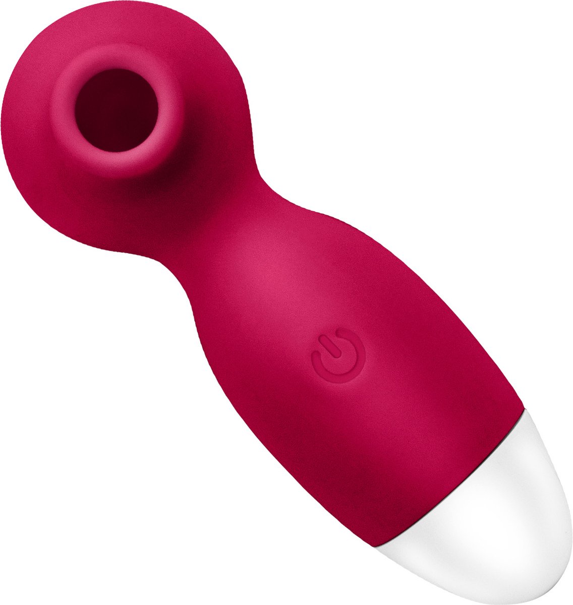 Cupitoys® Luchtdruk vibrator klein - 12,2cm - Rood - 7 standen - Vibrators voor vrouwen en mannen - Sex toys voor vrouwen en mannen