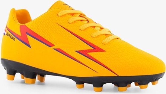 Dutchy Pitch MG kinder voetbalschoenen oranje - Maat 36 - Uitneembare zool