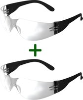 Grovux Veiligheidsbril - 2 STUKS - Anti Condens - Krasbestendig - Universele Pasvorm