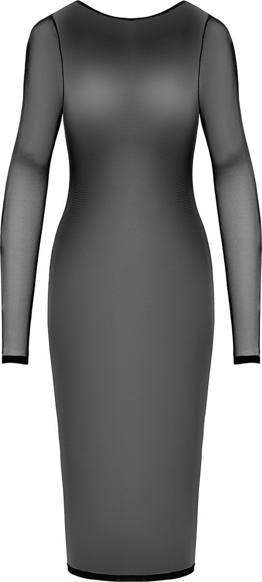 Sexy Lange Jurk Semi Transparant bol